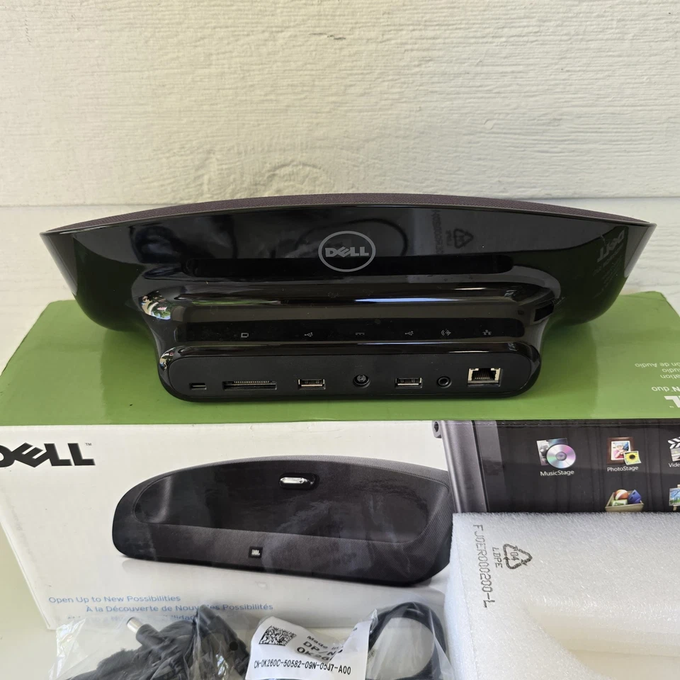 Dell Inspiron Duo JBL Audio Dock Model K08A & Charger LA65NS2-01. Original Box - Image 4 of 4