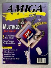 Vintage Amiga World Magazine August 1994 Commodore Computer