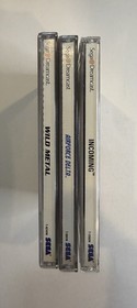 Wild Metal, Incoming, Airforce Delta; 3 Game Sega Dreamcast Lot; All Complete