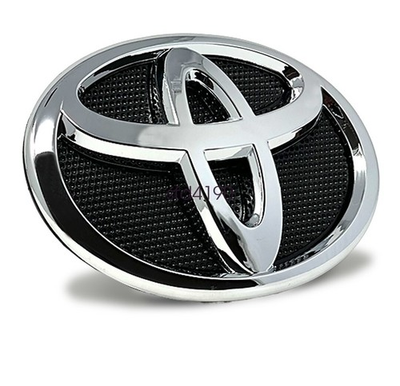 #ad 2007 2009 150MM HOOD GRILL BLACK amp; CHROME GRILLE EMBLEM Fit for CAMRY $15.89