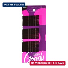 Goody Styling Essentials Bobby Pins, Black, 2 Inches, 60 Count Pack of 1