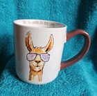 Sheffield Home "Save The Drama For Your Llama" Double Sided Ceramic  Mug 20oz — photo 1