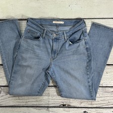 Levi's Classic Mid Rise Skinny Jeans Women's Size 8 W29 L28 Light Wash Stretch