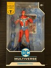 New! McFarlane DC Multiverse COMMANDER STEEL Action Figure Gold Label 2024