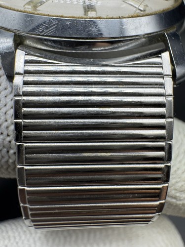 Vintage Louvic de Luxe Armbanduhr - Mystery Dial 1/20 10k Weißgold Top Caps - Bild 9 von 24