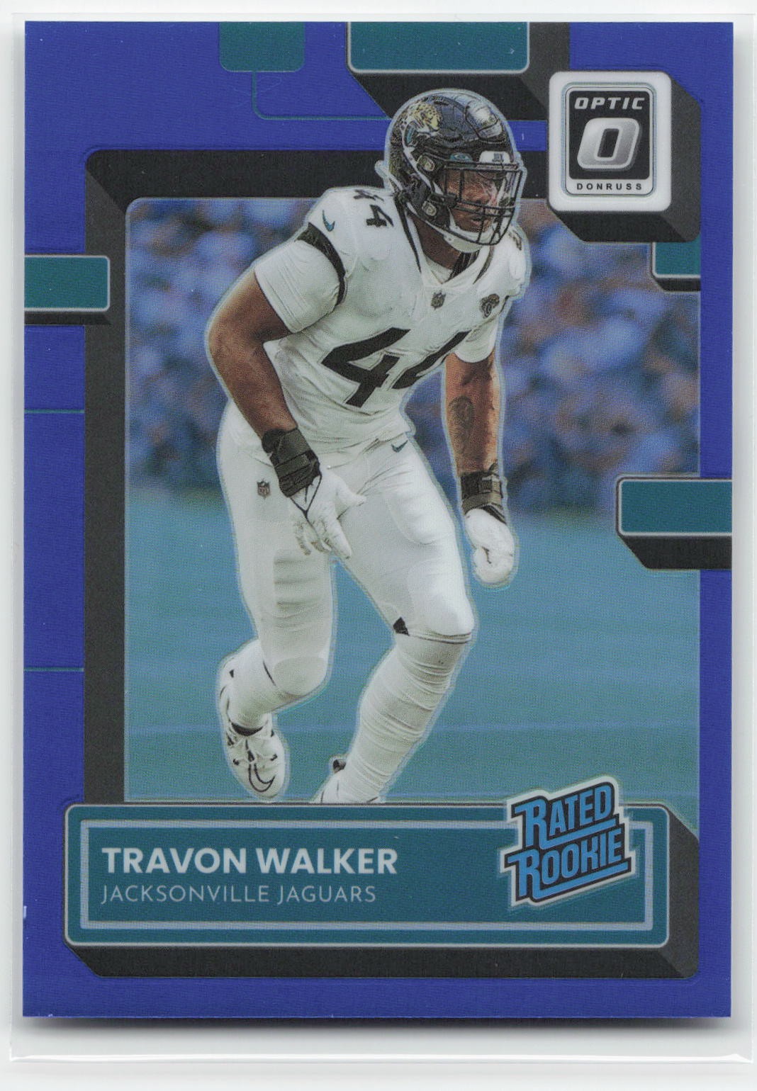 2022 Donruss Optic #225 Travon Walker Blue #/179