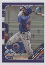 2019 Bowman Draft Chrome Purple Refractor 141/250 Shervyen Newton #BDC-169 xb2