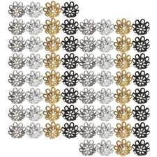 600pcs Flower Bead Caps Bead Caps Necklace Materials metal bead caps Bead Parts