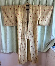 Retro floral kimono