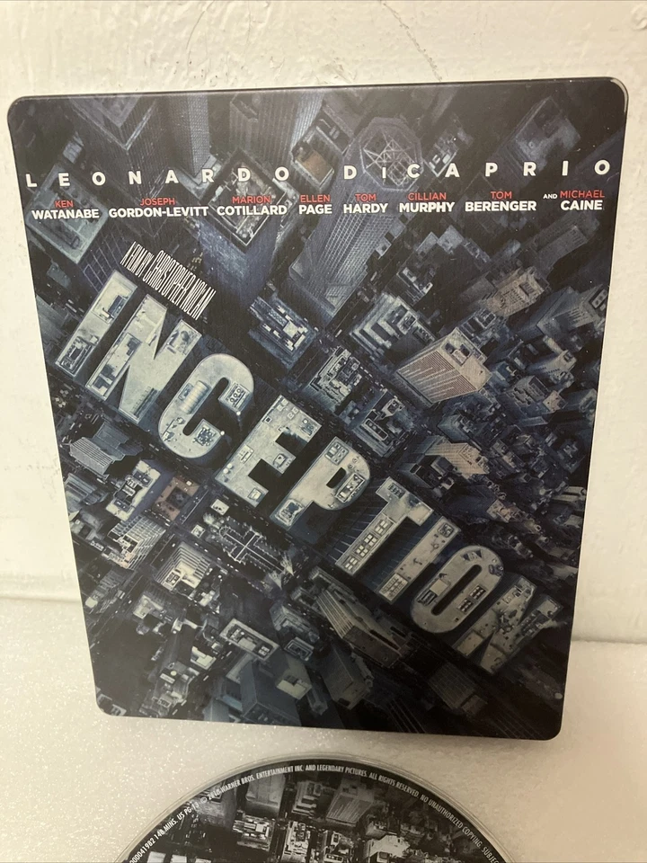 Inception Blu-ray Best Buy Exclusive SteelBook And Disc Foto 2 de 4