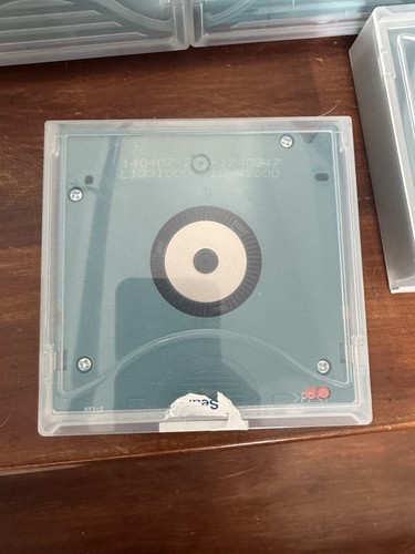 Lotto 5 nastri/cartucce dati Sony LTO-4/Ultrium-4 usati 1,6 TB LTX800G backup - Foto 3 di 3