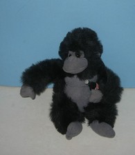 10" Coke Coca-Cola Gorilla Buddy Stuffed Plush w/ Bottle