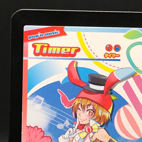 Timer Pop'n Music Card TCG Japanese KONAMI PN23N038/056 0402 - Picture 3 of 11
