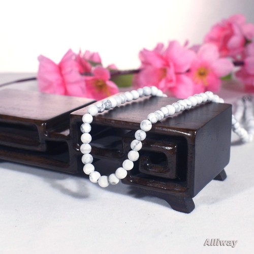 Kristall Edelstein Perlen Halskette 4 mm Jaspis Opal Achat Quarz Amethyst Stein - Bild 128 von 603