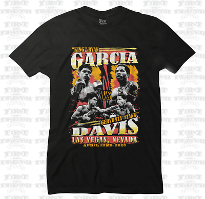 🔥Gervonta Davis vs Ryan Garcia T-Shirt - Sizes S-3XL 🚚FREE