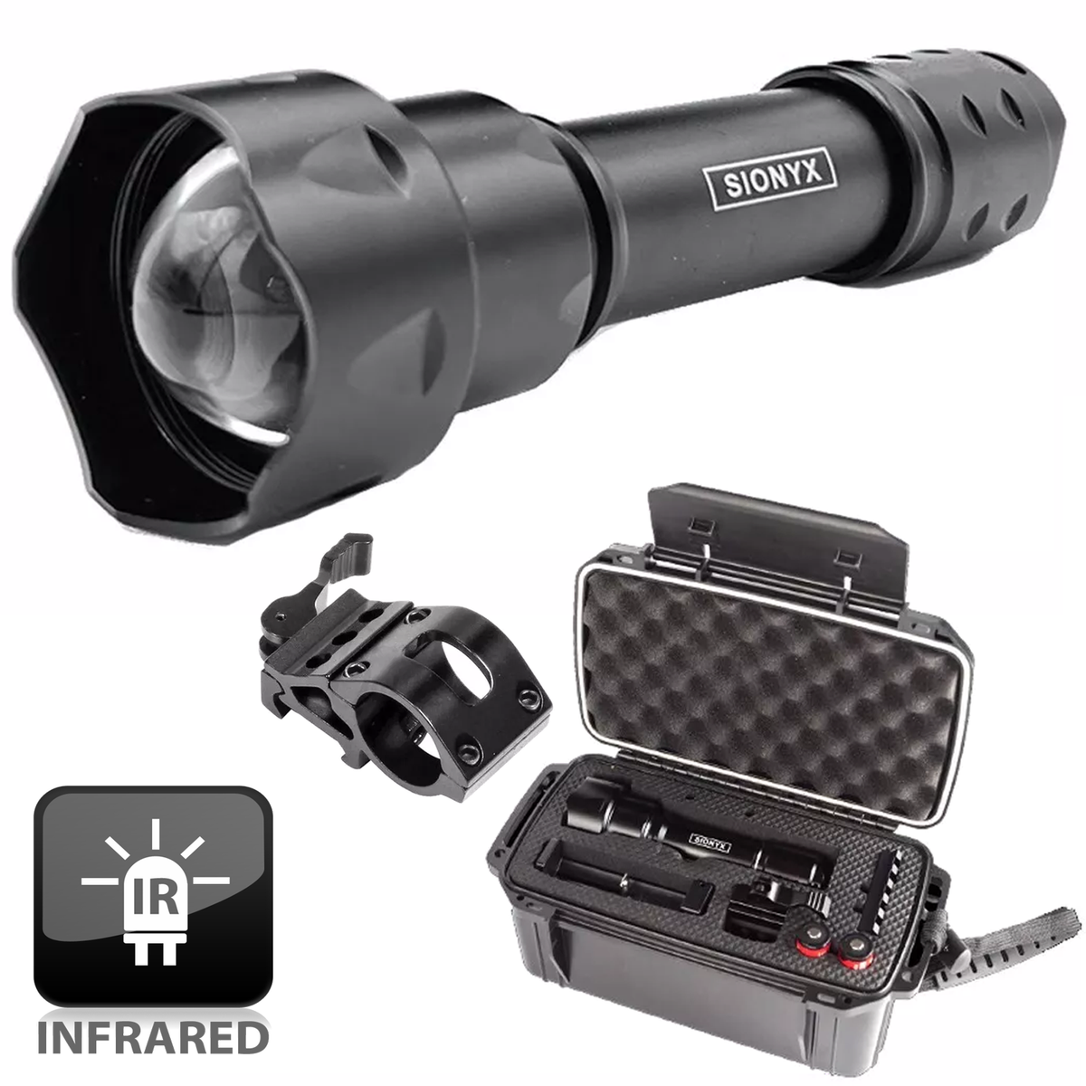 Sionyx Camera Infrared IR Flashlight For Night Vision, Illuminator