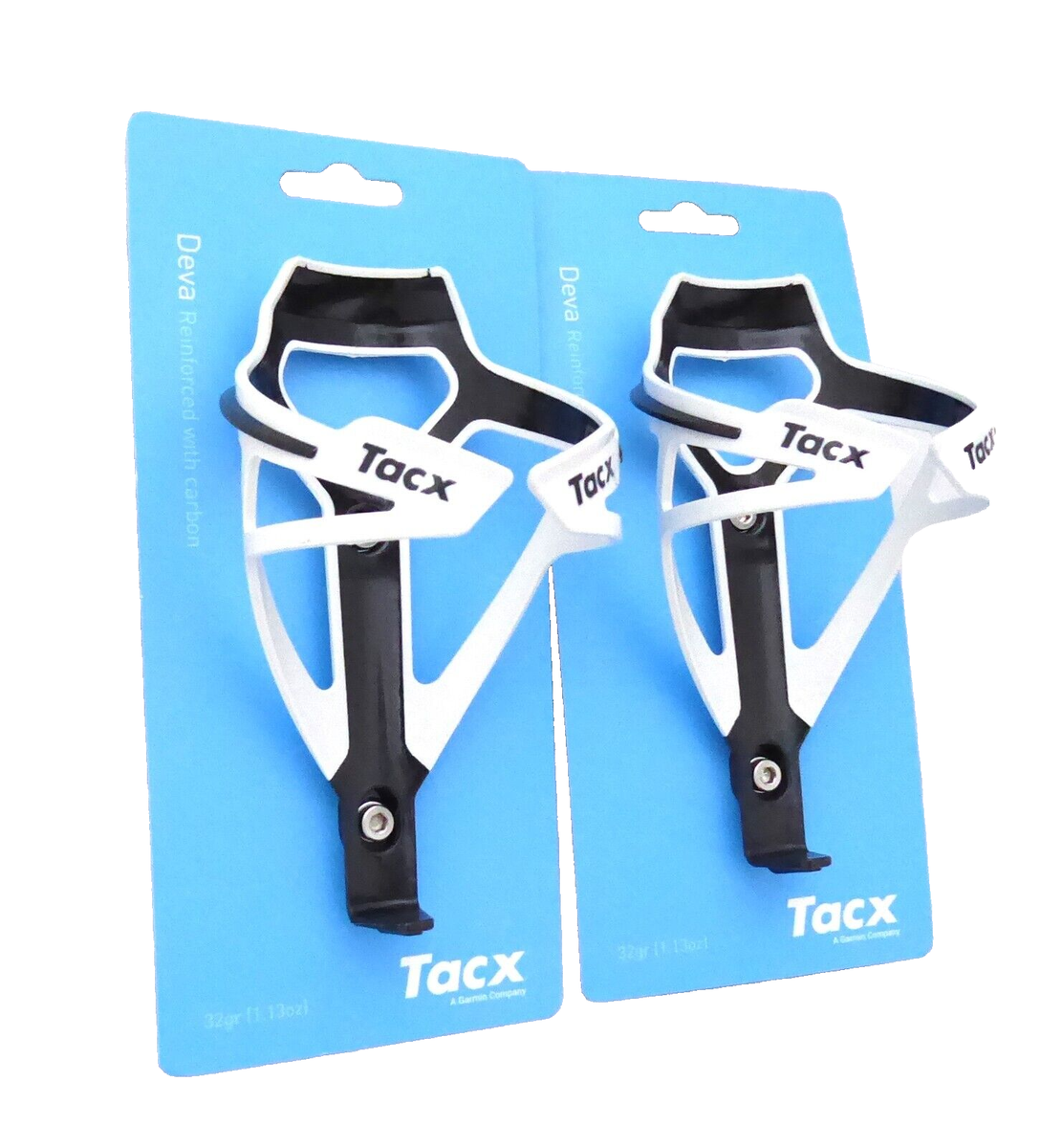 Tacx Deva Water Bottle Cages Pair White | eBay
