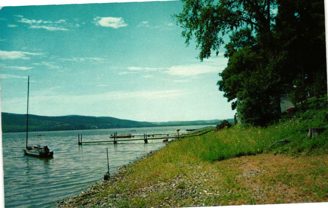 Canadarago Lake Richfield Springs New York Postcard eBay