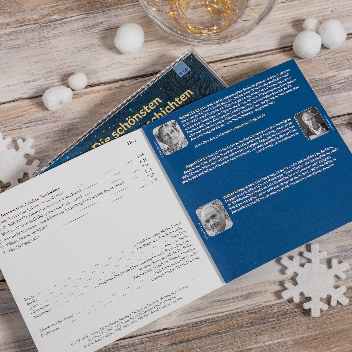 Thumbnail - Astrid Lindgren | Die Schönsten Weihnachtsgeschichten (3 Cd) |