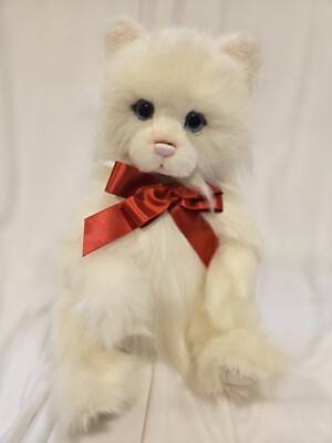 Potton 14'' White Cat from Charlie Bears Brand New US Seller Fast Shipping