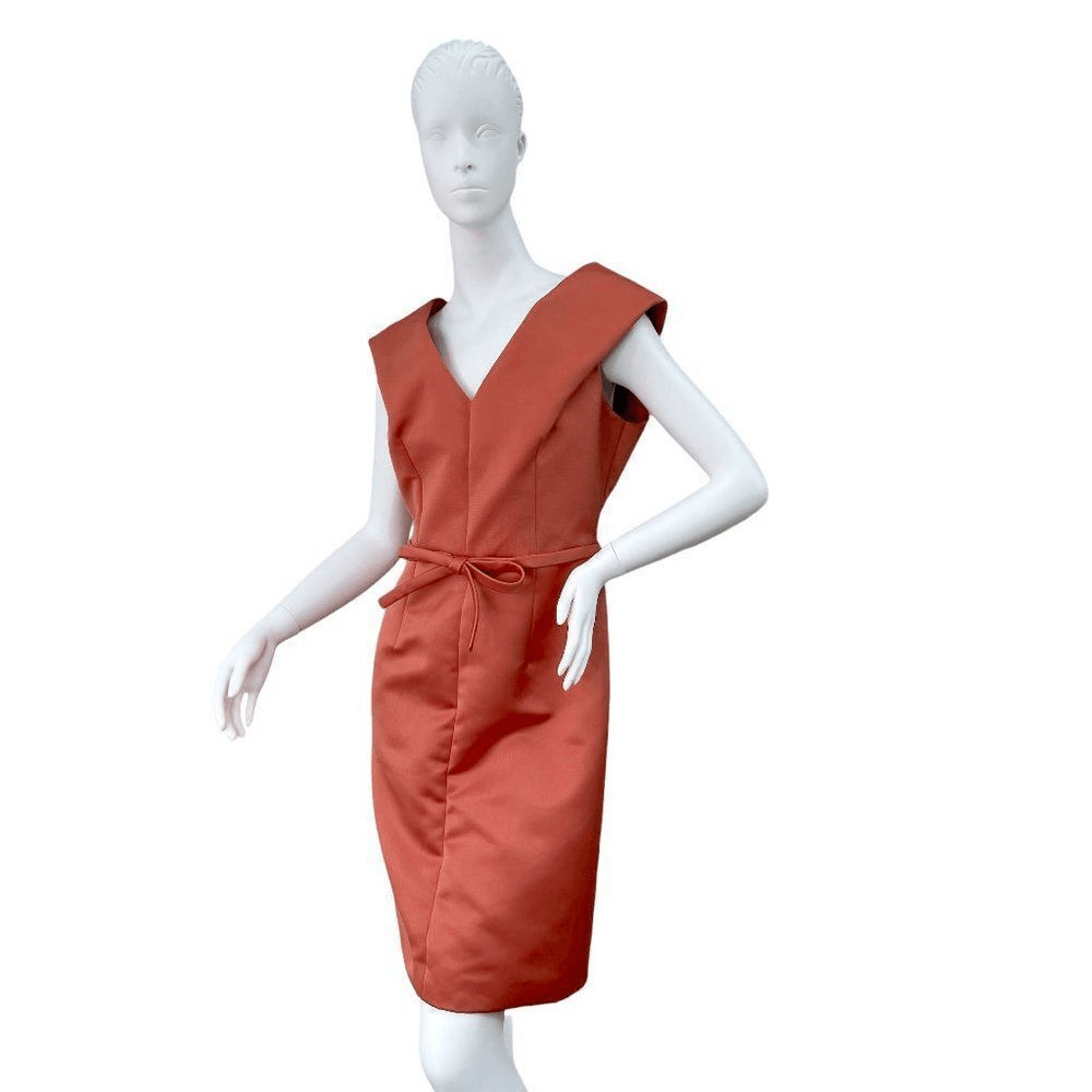 paule ka evening dresses Paule Ka Black and Beige Long Dress in Crepe And Silk
