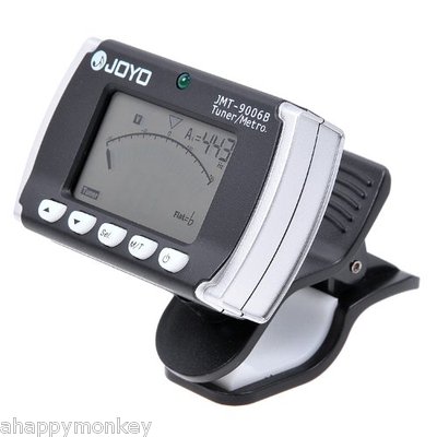JOYO JMT 9006B/9006C Clip On Metronome Tuner 3-in-1 Guitar Violin Ukulele