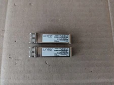 LOT OF 2 JUNIPER 740-021308 10GBASE-SR SFP-10G-SR MULTIMODE TRANSCEVER MODULE