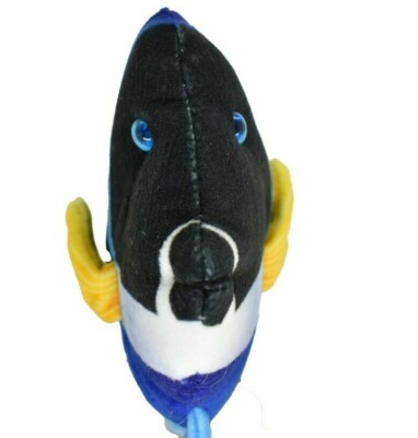 Blue Tang, Tropical Fish Magnet, Soft Stuffed Fish Design, Ocean