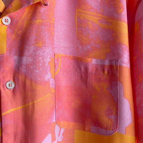 Stussy Photo Film SS Viscose Shirt Pink - Brand New - Size L - Imagen 2 de 10