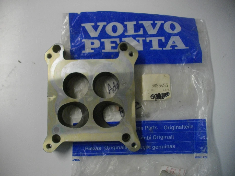 BRP Volvo Penta Sterndrive 3853453 Intake Adaptor OEM Carburetor - Image 2 of 4
