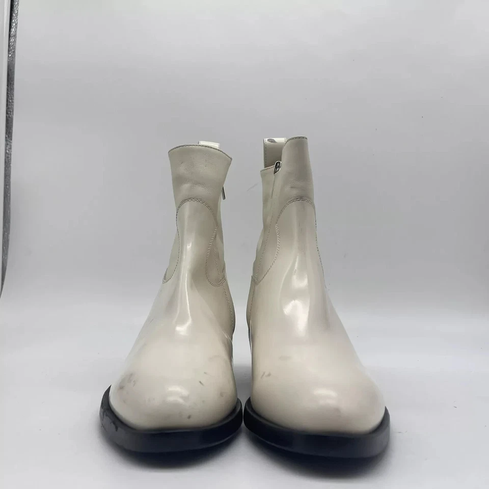 Jimmy Choo Jesse Glossed-Patent Leather Ankle Boots size 6M - Image 3 of 4