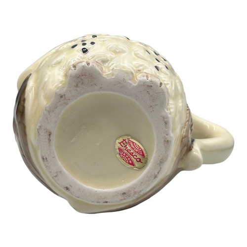 Anthropomorphic Vintage Enesco Japan Bird Owl Aviary Ceramic Creamer - Picture 6 of 7