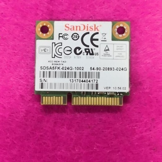 SanDisk 24GB M-SATA Mini SSD For Asus VivoBook V551LB Series | eBay
