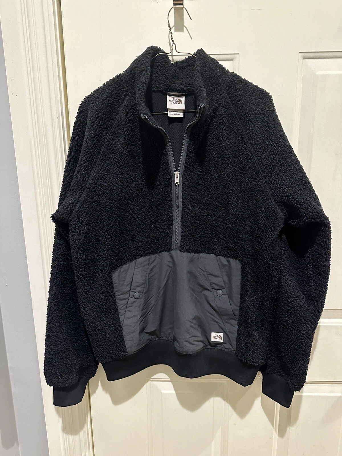 EUC The North Face Men's S Ridge 1/4 Zip Fleece Pullover Jacket Small