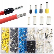 Crimp Wire Ferrule Kits Premium Copper Terminals Connector Sleeves Electrical