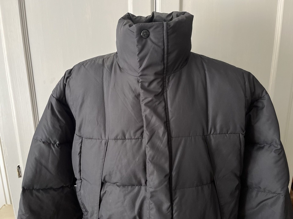 Vintage Columbia Navy Blue Down Puffer Jacket Coat Mens Large Extra