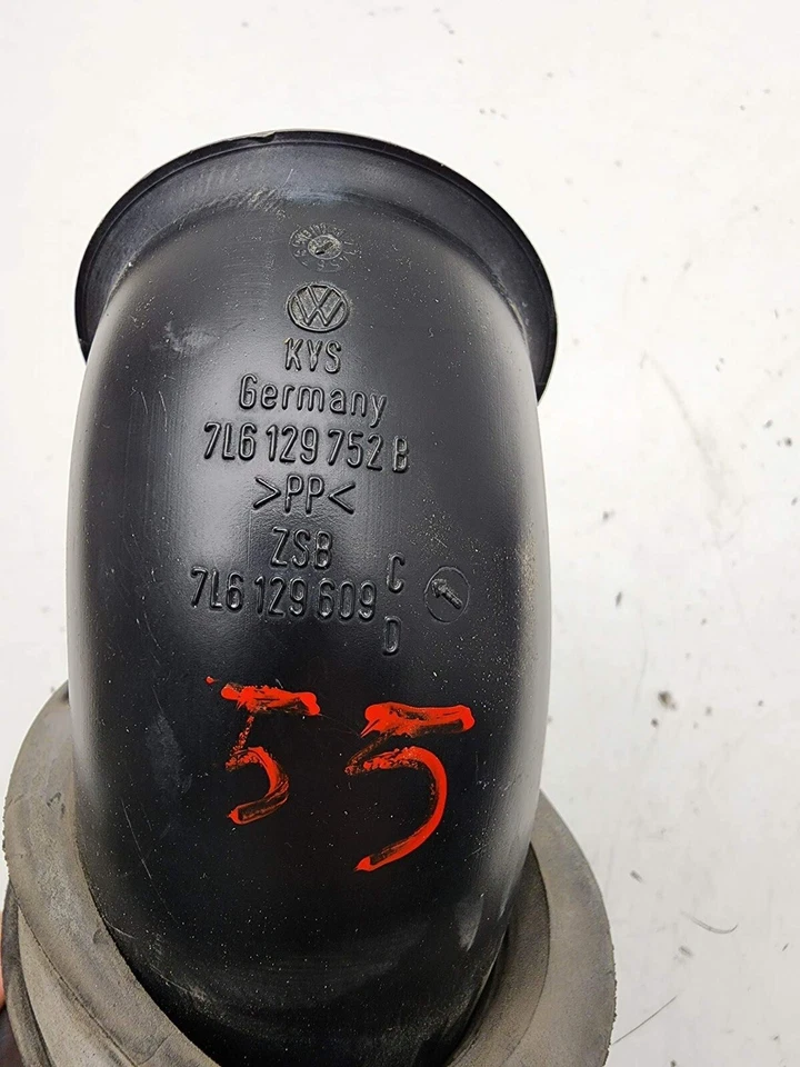 2007-2015 AUDI Q7 4L CAIXA DE FILTRO DE AR TUBO DE ADMISSÃO FABRICANTE DE EQUIPAMENTO ORIGINAL 7L6129752B - Imagem 3 de 3