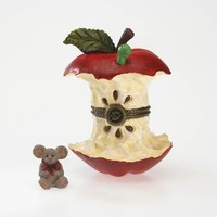 Boyds Resin Apple Core Treasure Box With Cortland Mcnibble, New, Free Shipping on sale Boyds Resin Apple Core Treasure Box With Cortland Mcnibble, New, Free Shipping on sale