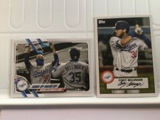 2021 Topps series #1 sign Redux #T52-22 Cody Bellinger,#303 Mookie and Cody ⚾️