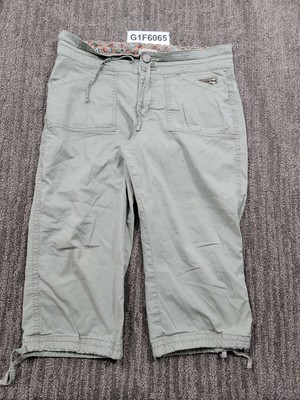 Lee Women Pants Capris 12 Green Outdoor 