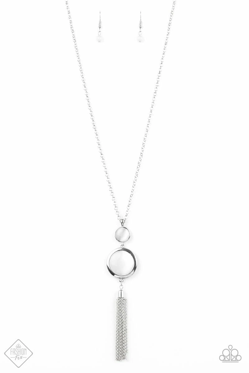 Paparazzi white moonstone necklace deals