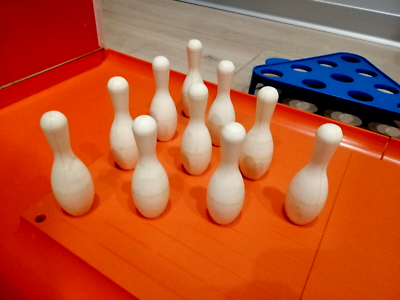 Vintage USSR Bowling Game Soviet Game KEGELBAN 1980 Action Game in