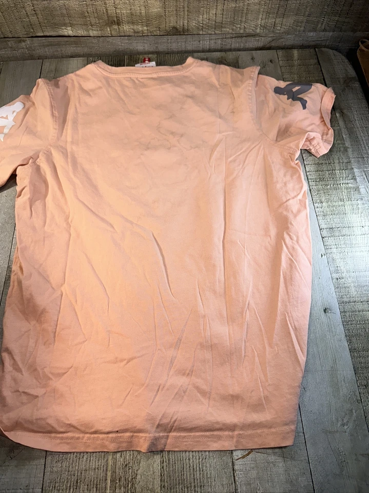 Camisa Kappa Sportswear Talla Mediana Gris Blanco Foto 4 de 4