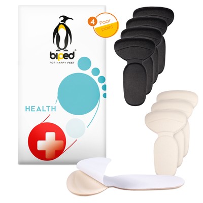 biped HEALTH 4 Paar Heel Pads Fersenpolster Anti Slip Fersen Kissen z2807