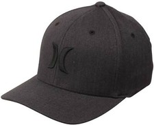 Hurley Black Textures Hat - Black Heringbone - New