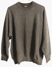 vtg 80s Fruit of the Loom Blank Sweatshirt XL USA Grunge Skate