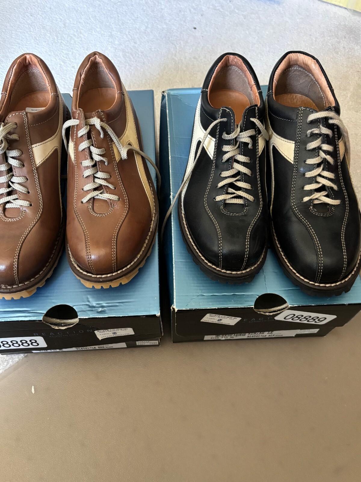 Lotto 2 Scarpe Made in Italy Kenneth Cole Reaction Donna Taglia 6 5 M