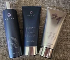 NEW MONAT Volumizing Shampoo Conditioner Studio One Air Dry Cream All Full Size
