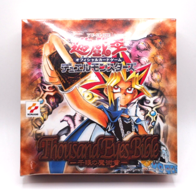 遊戯王OCG Thousand Eyes Bible Yu-Gi-Oh yugioh Thousand Eyes Bible Unopened BOX TB Yami Yugi
