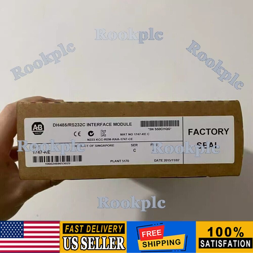 New Factory Sealed AB 1747-KE SER C SLC 500 PLC Communications Module 1747KE
